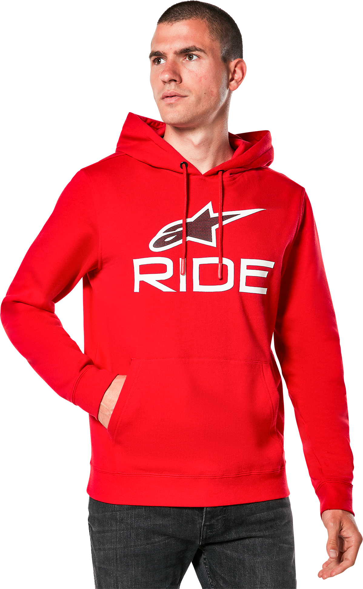 Alpinestars Sudadera  Ride 4.0 Rojo-Blanco-Negro