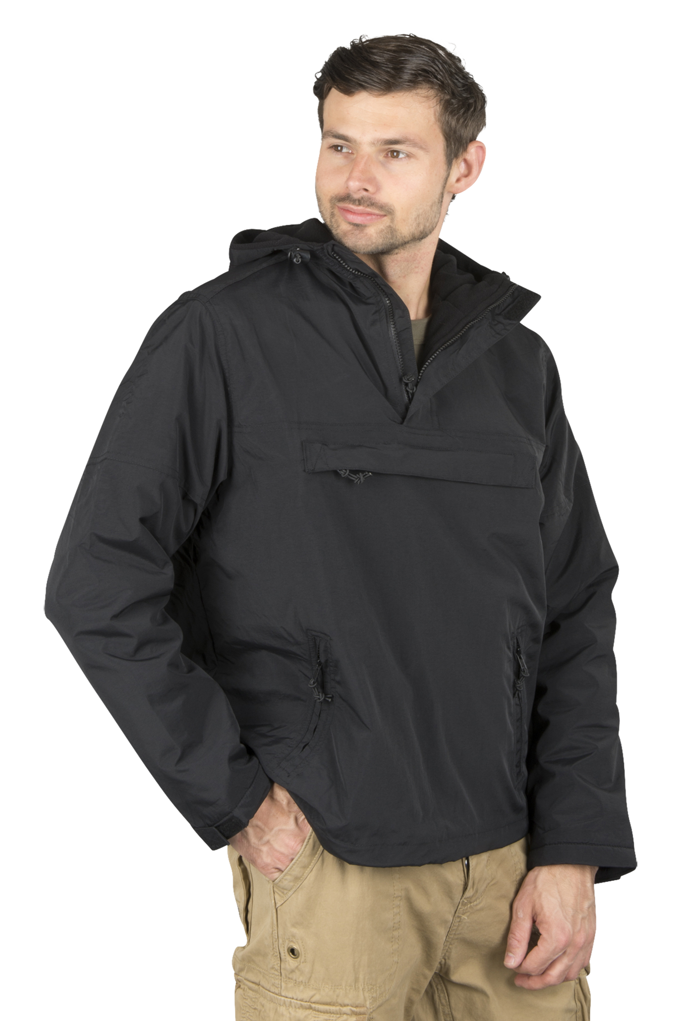 Brandit Chaqueta  Windbreaker Negra