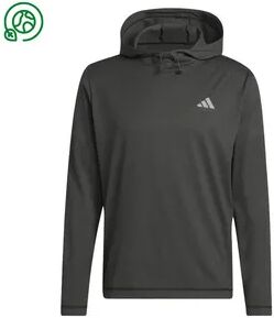 Adidas LT WGHT HOOD LC - Sudadera hombre black/grey six