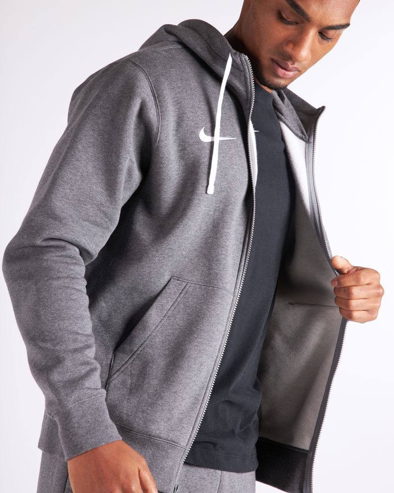 Sudadera con zip y capucha Nike Team Club 20 Gris Oscuro para Hombre - CW6887-071