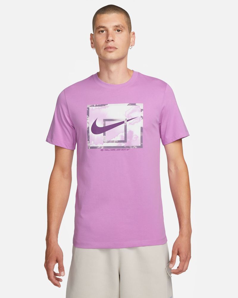 Camiseta de basket Nike JDI Violeta Hombre - FJ2338-532
