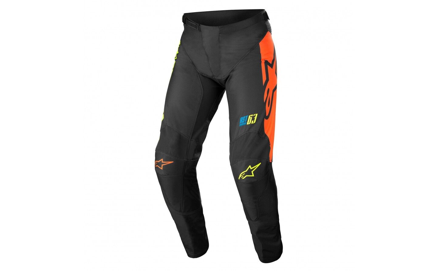 Pantalón Alpinestars Racer Compass Negro Amarillo  3722122-1534