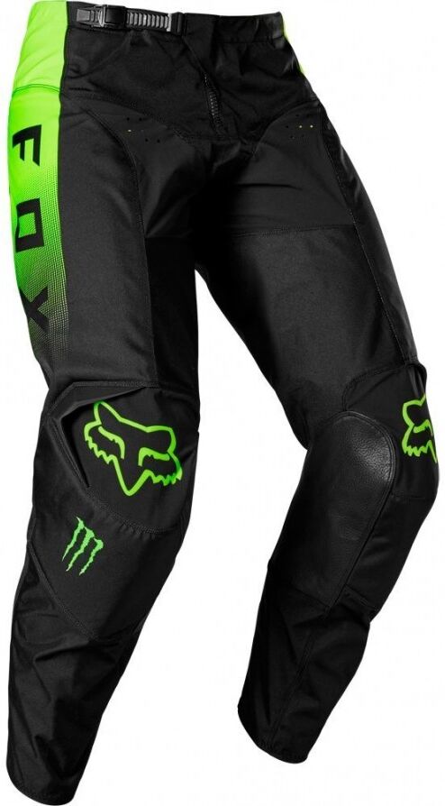 Pantalón Fox 180 Monster Negro Verde Fluor  28143-001