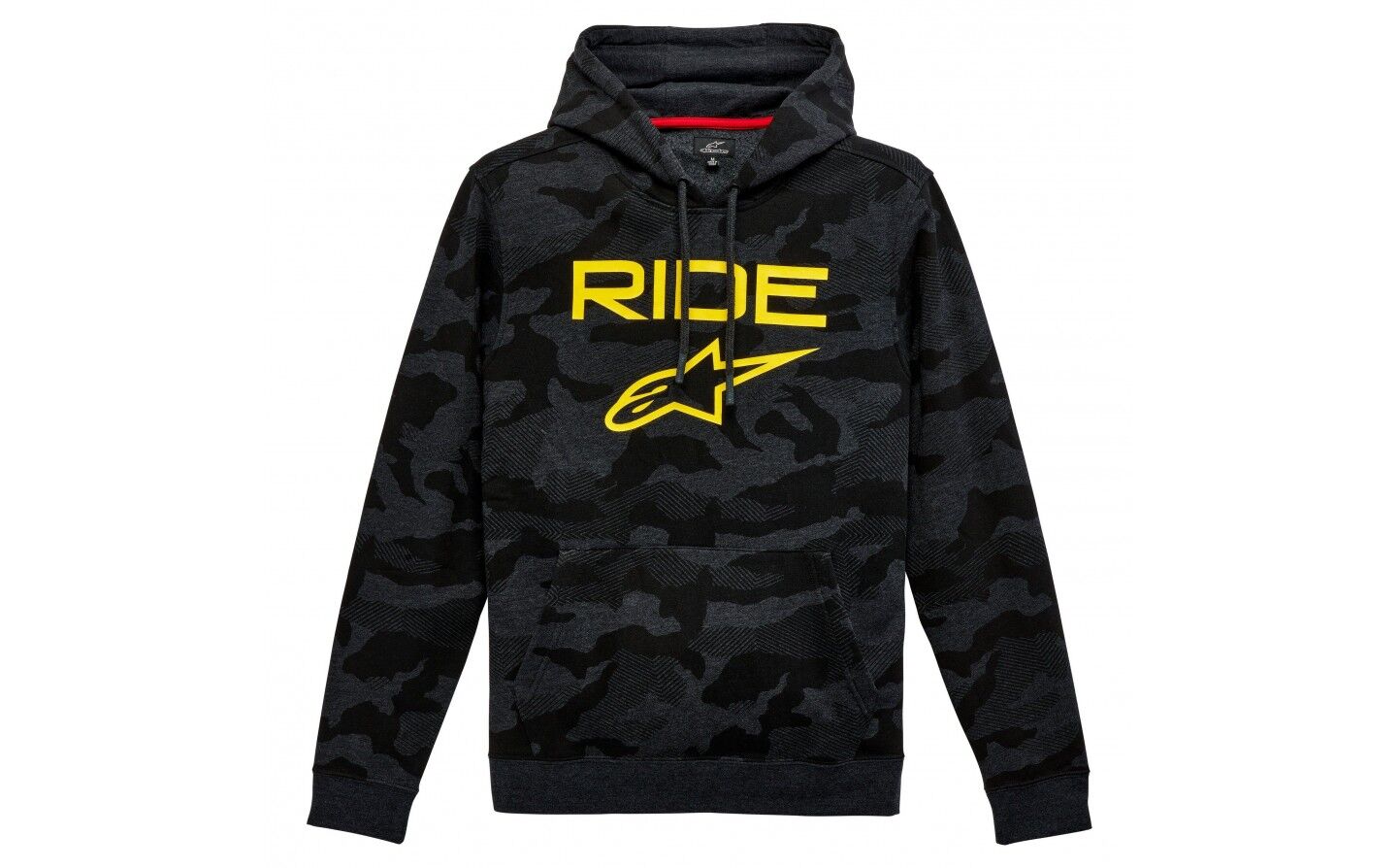 Sudadera Alpinestars Area Hoodie Charcoal Negro  1232-51300-191