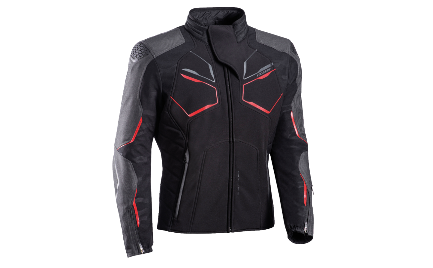 Chaqueta Ixon Cell Negro Gris Rojo  100101115-1047