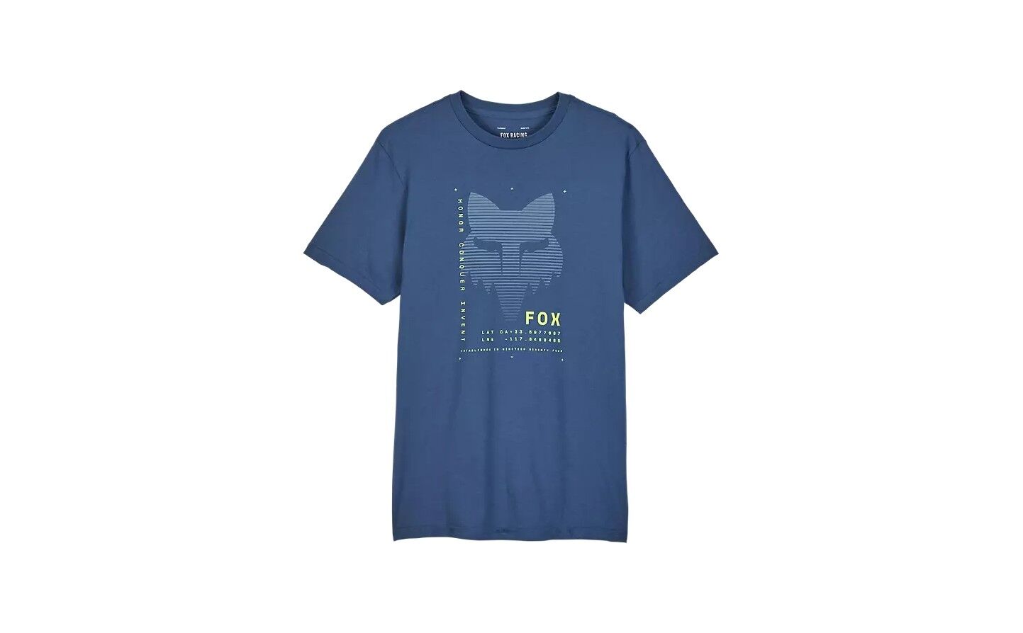 Camiseta Fox Premium Dispute Azul  32064-199