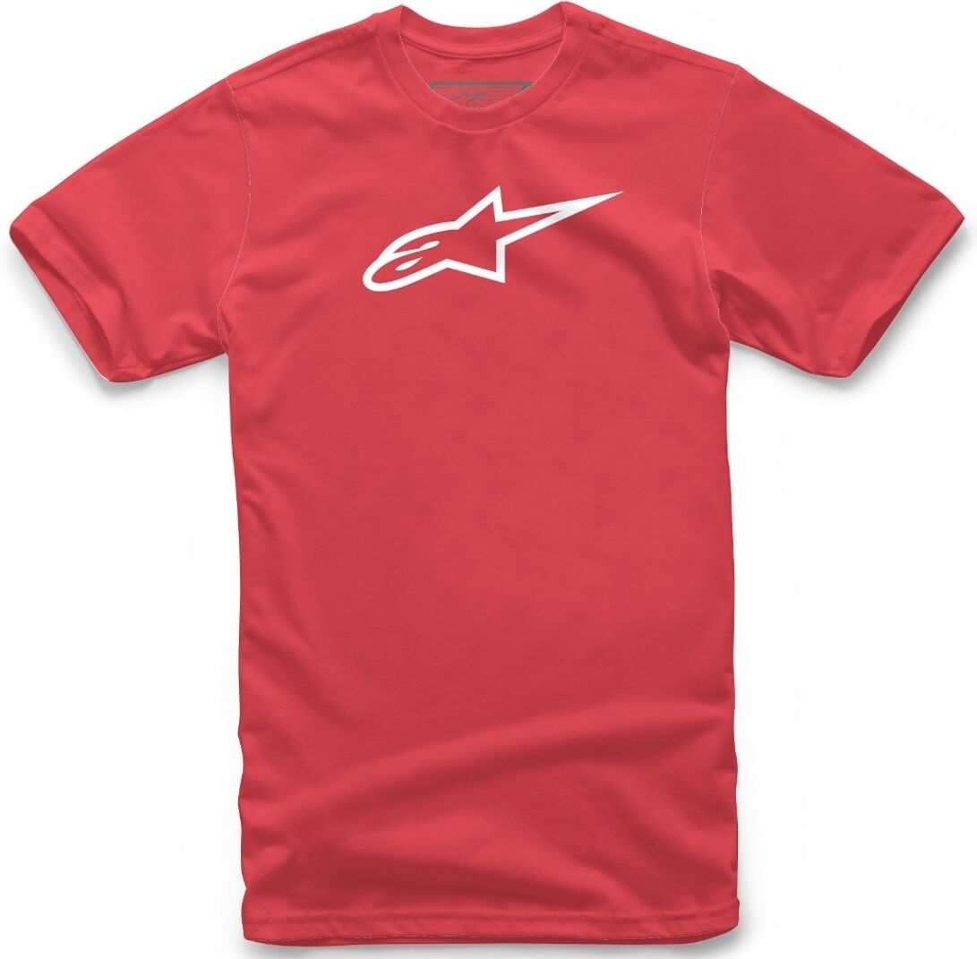 Alpinestars Ageless Classic T-shirt - Blanco Rojo (2XL)