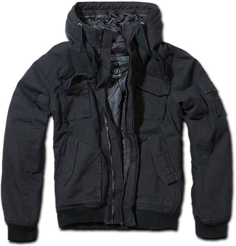 Brandit Bronx Chaqueta - Negro (M)