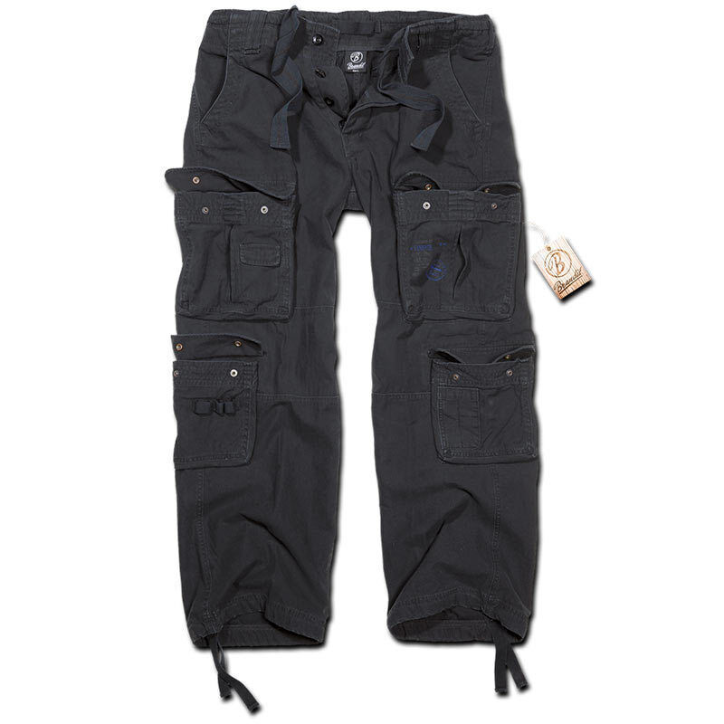 Brandit Pure Vintage Pantalones - Negro (5XL)