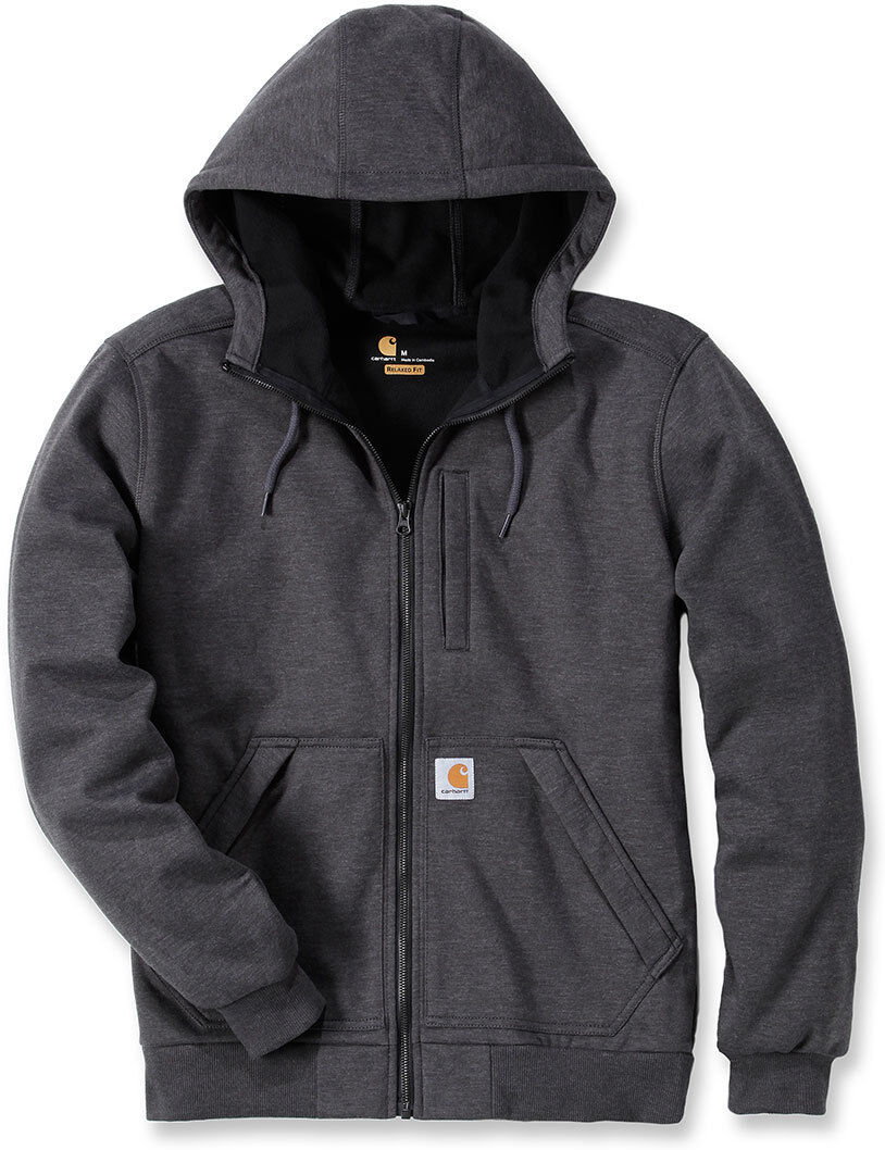 Carhartt Wind Fighter Zip Sudadera con capucha - Gris (XL)