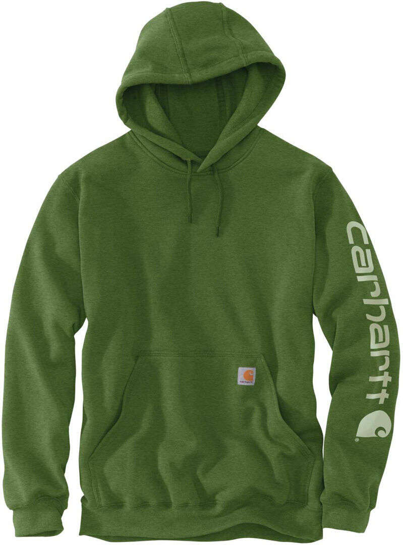 Carhartt Midweight Sleeve Logo Sudadera con capucha - Verde (2XL)