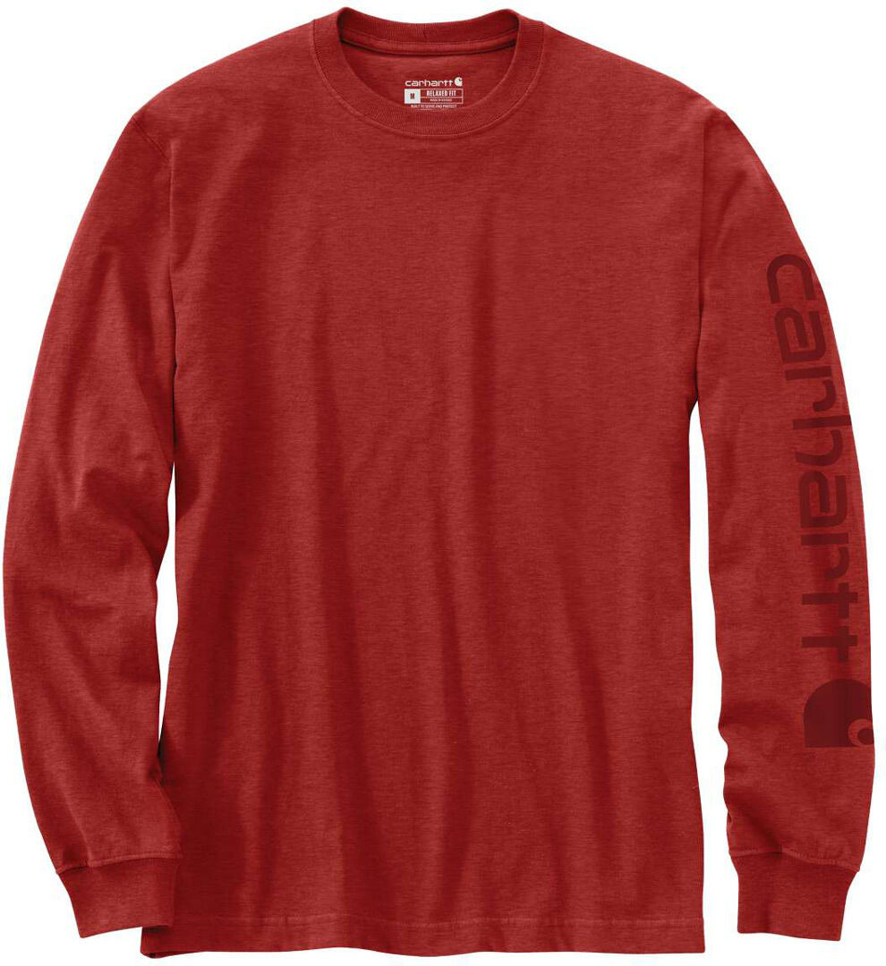 Carhartt Logo Longsleeve - Rojo (2XL)