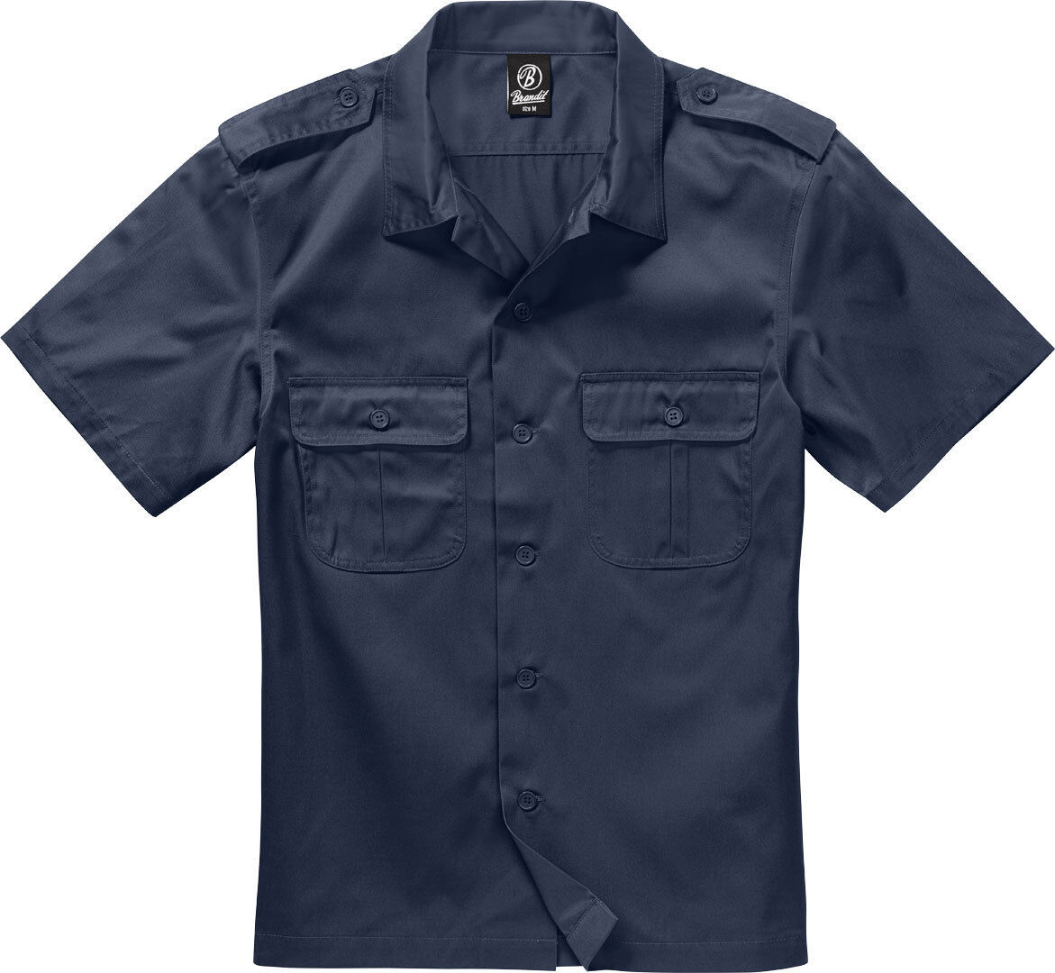 Brandit Us 1/2 Camiseta - Azul (3XL)