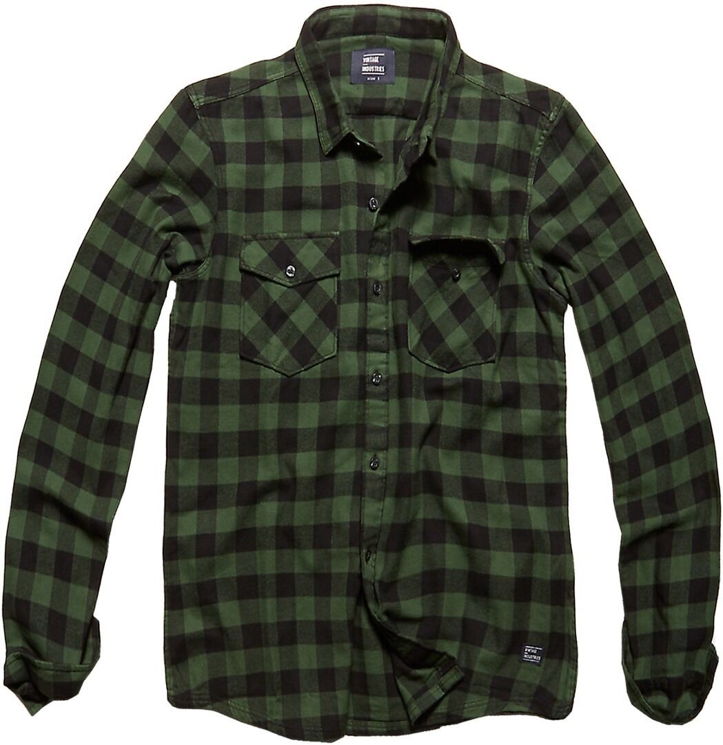 Vintage Industries Harley Camisa - Verde (S)