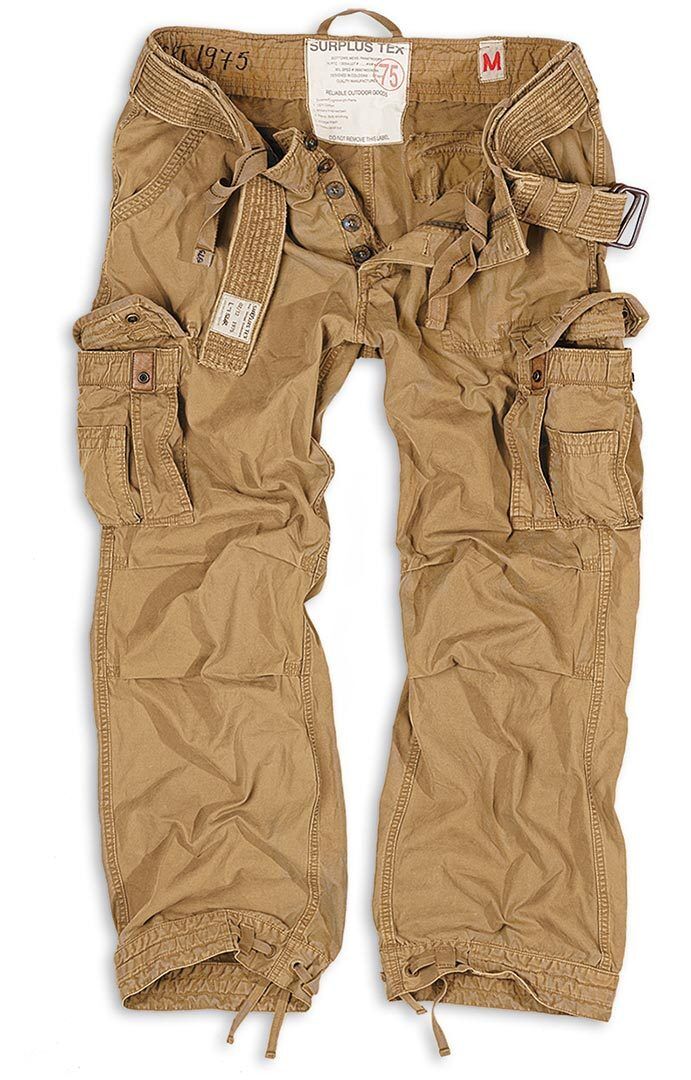 Surplus Premium Vintage Pantalones - Beige (L)