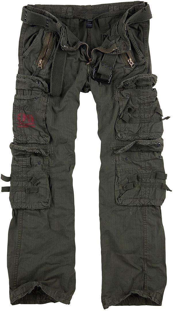 Surplus Royal Traveler Pantalones - Verde (L)