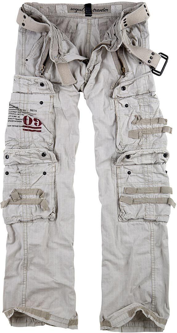 Surplus Royal Traveler Pantalones - Blanco (4XL)