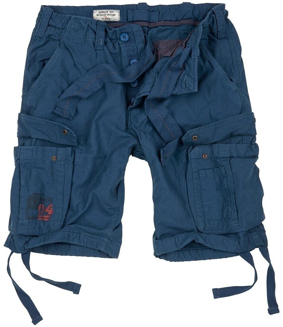 Surplus Airborne Vintage Pantalones cortos - Azul (2XL)