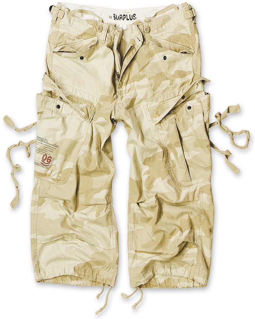 Surplus Engineer Vintage 3/4 Pantalones cortos - Beige (L)