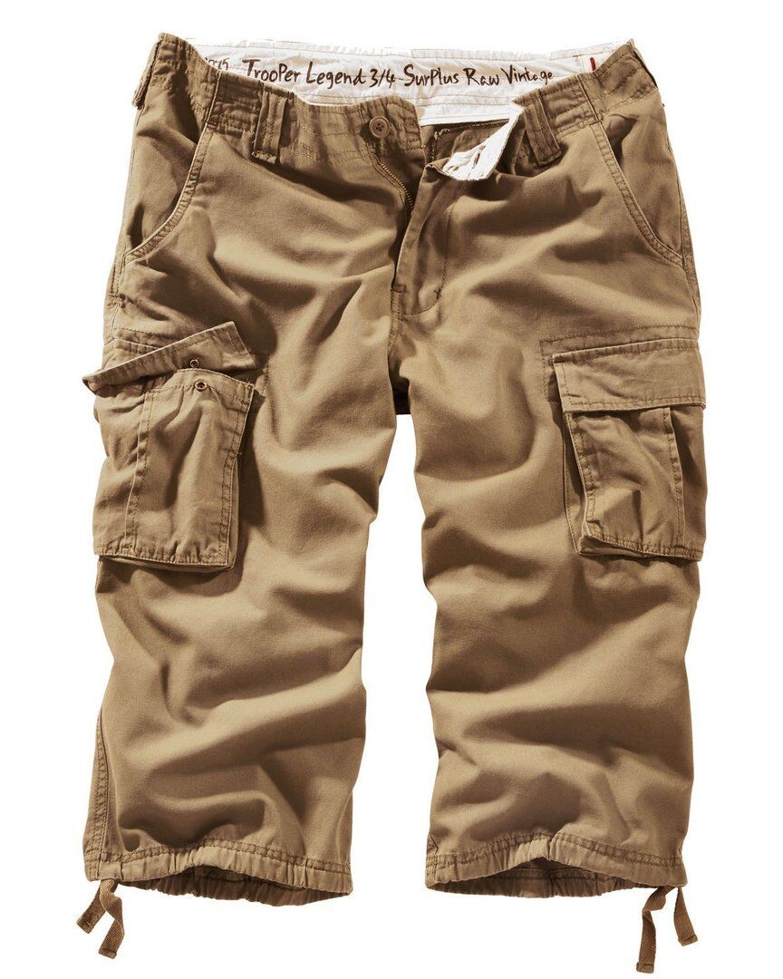 Surplus Trooper Legend 3/4 shorts - Beige (S)