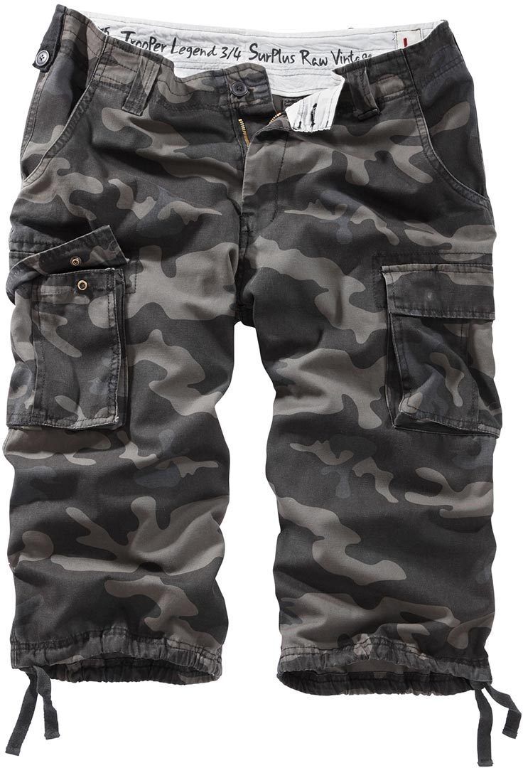 Surplus Trooper Legend 3/4 shorts - Negro