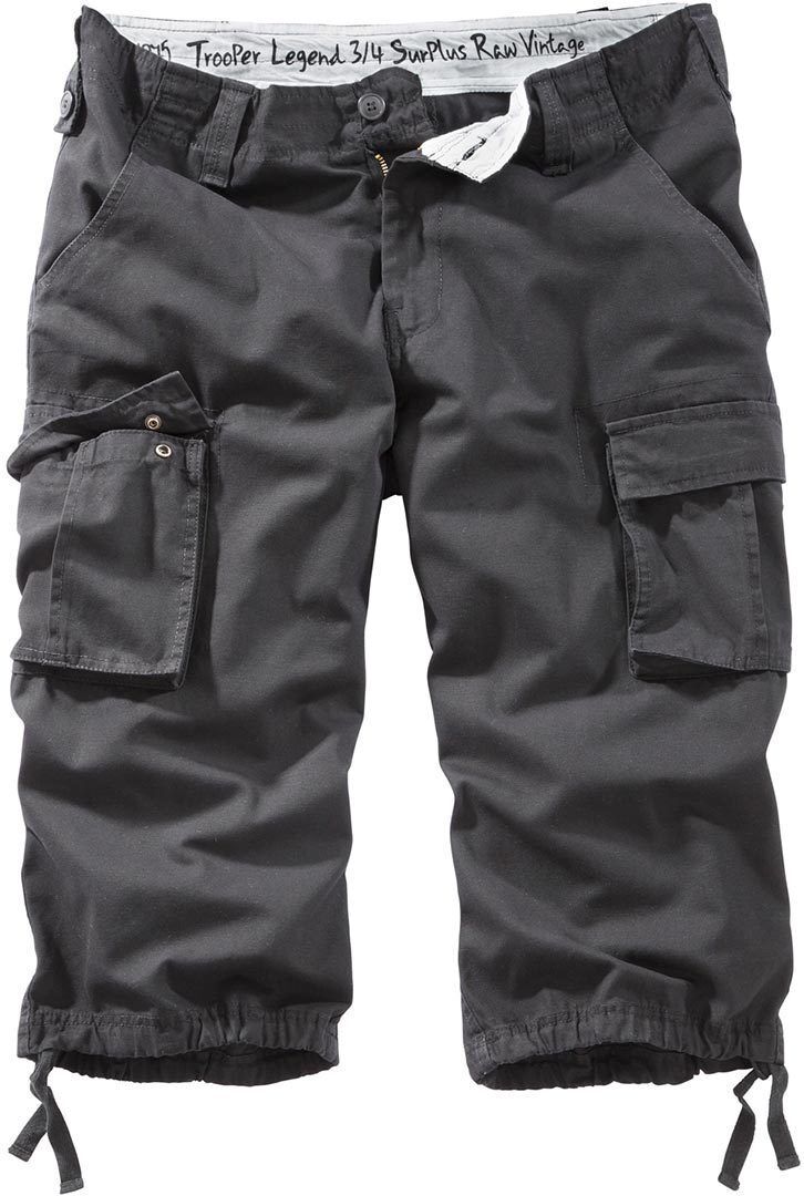 Surplus Trooper Legend 3/4 shorts - Negro (4XL)