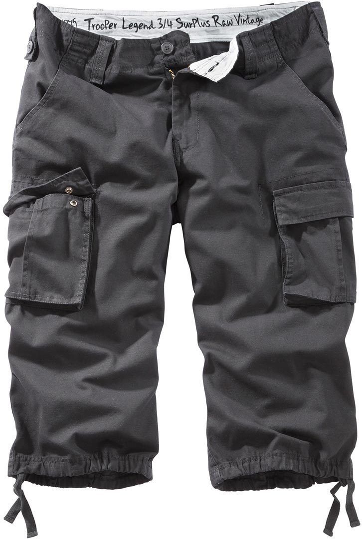 Surplus Trooper Legend 3/4 shorts - Negro (M)