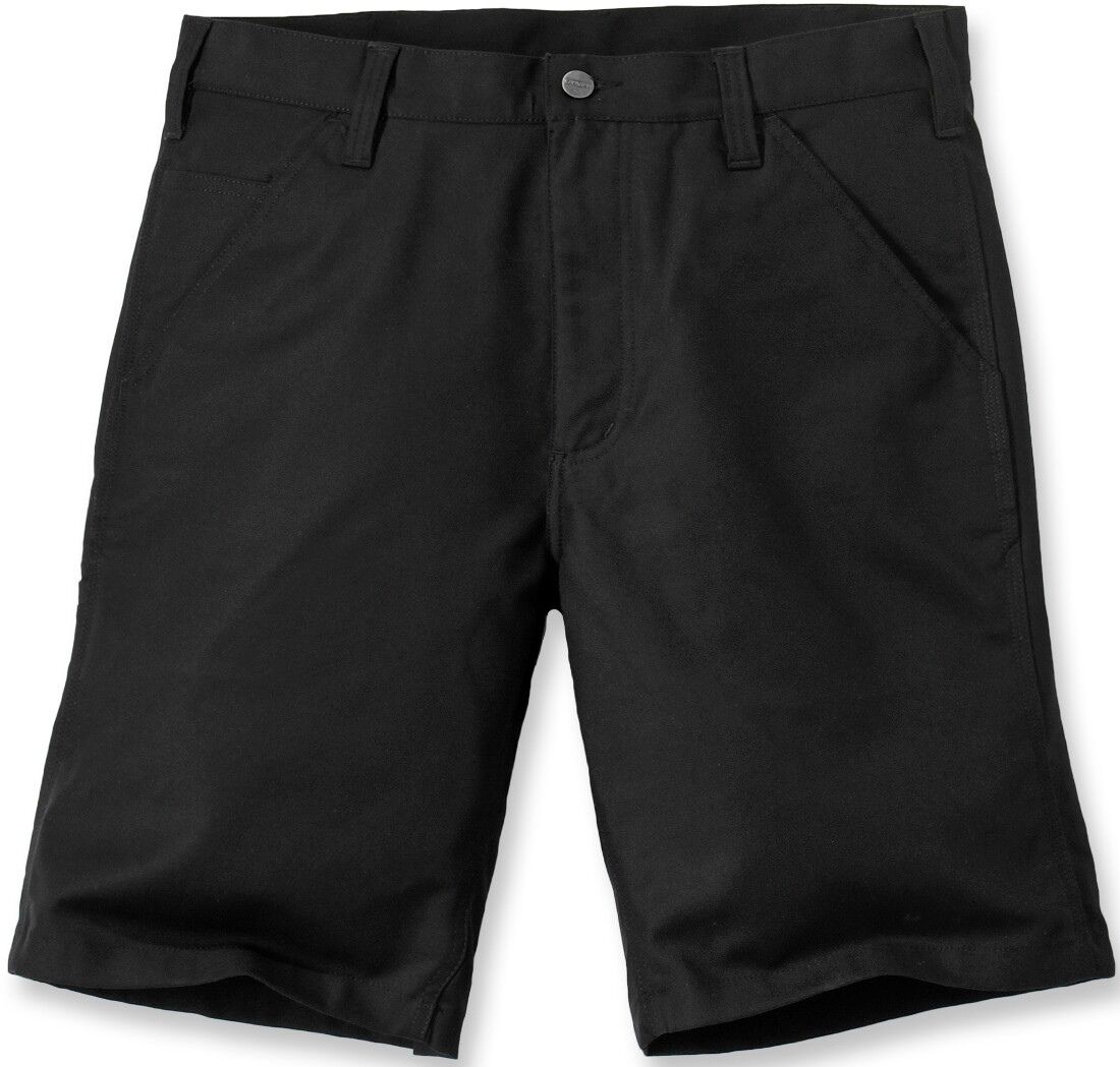Carhartt Rugged Stretch Canvas Pantalones cortos - Negro (38)
