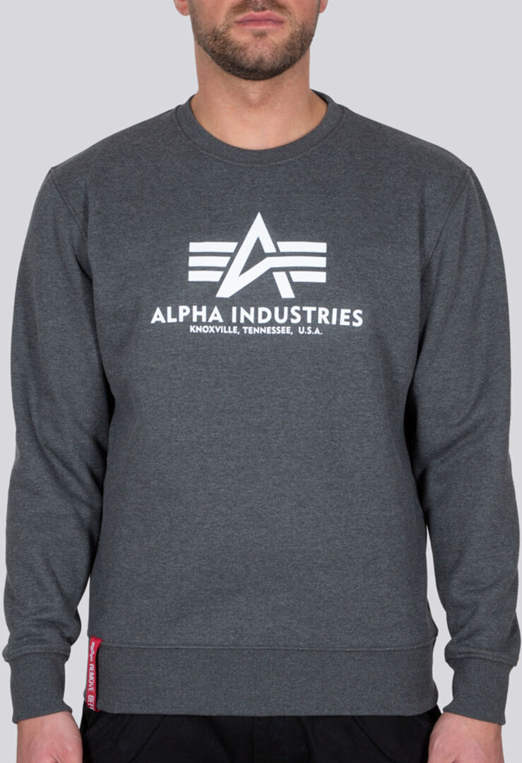 Alpha Basic Sudadera - Gris