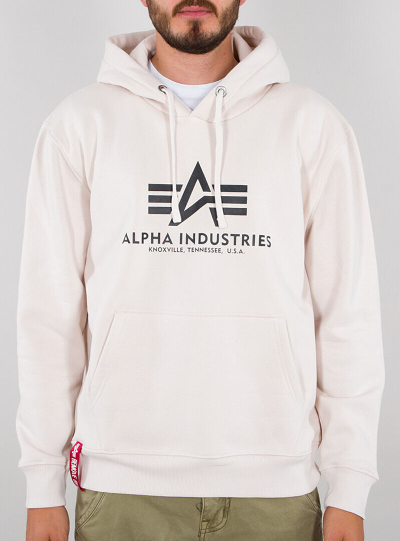 Alpha Basic Sudadera con capucha - Beige