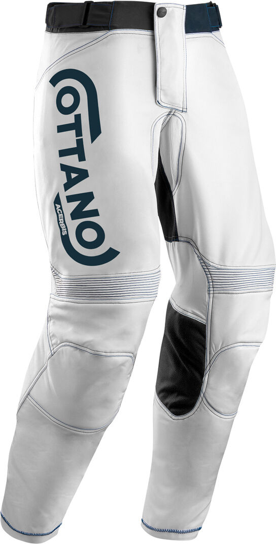 Acerbis Ottano 2.0 Pantalones de Motocross - Blanco (S)