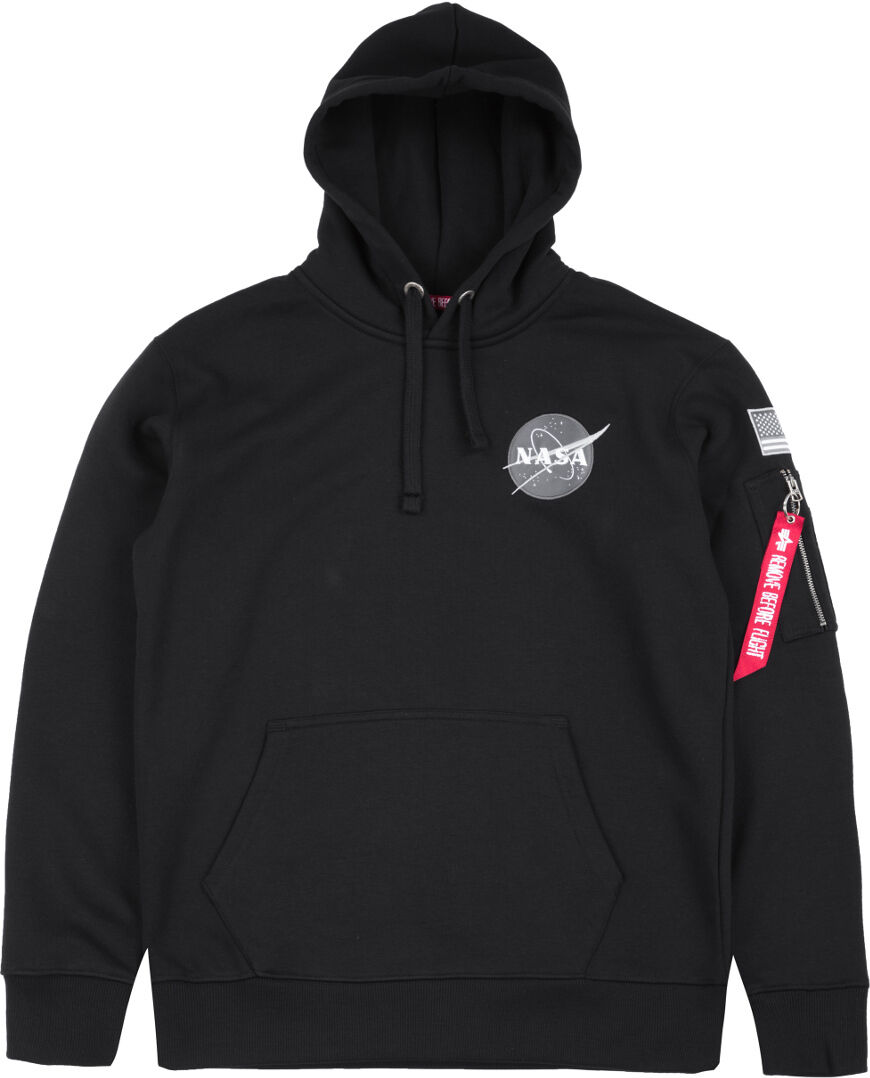 Alpha Space Shuttle Sudadera con capucha - Negro