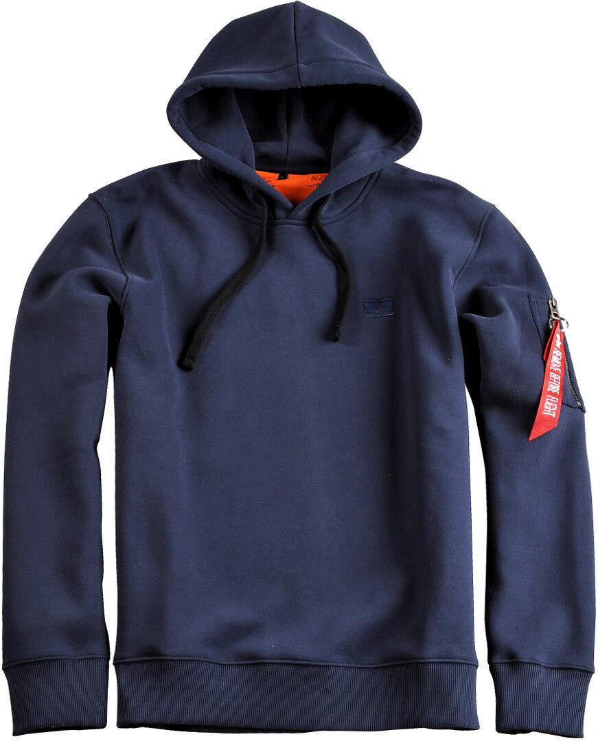 Alpha X-Fit Sudadera con capucha - Azul (M)