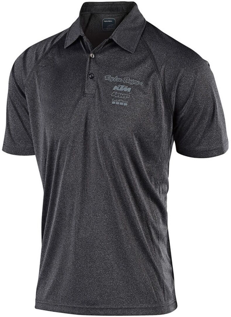 Lee KTM Team Event Camisa de polo - Negro Gris (S)