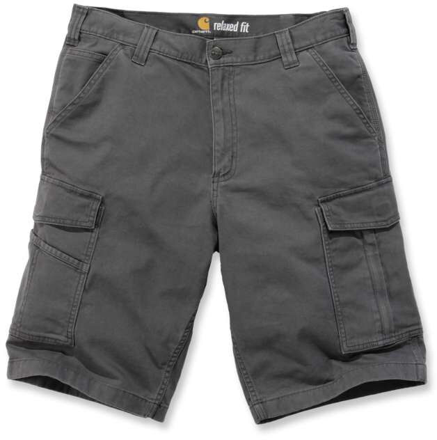 Carhartt Rugged Flex Rigby Cargo Pantalones cortos - Negro (34)