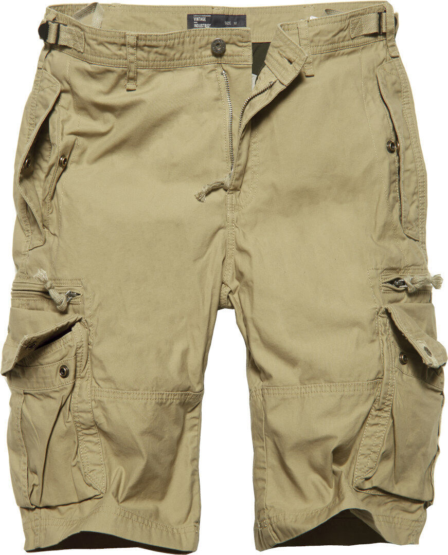 Vintage Industries Gandor Pantalones cortos - Beige (4XL)