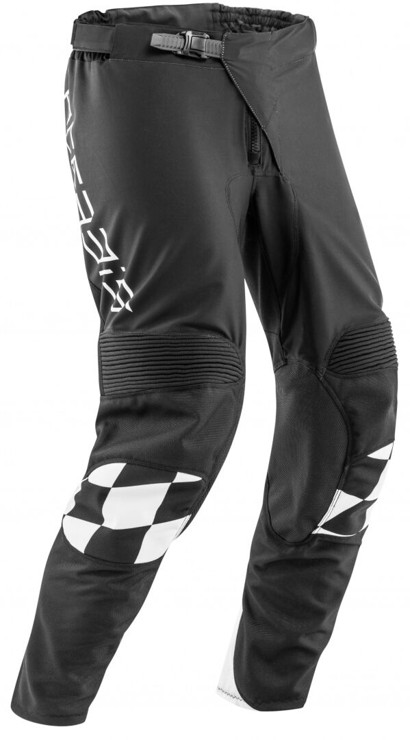 Acerbis Start & Finish Pantalones de Motocross - Negro Blanco (30)