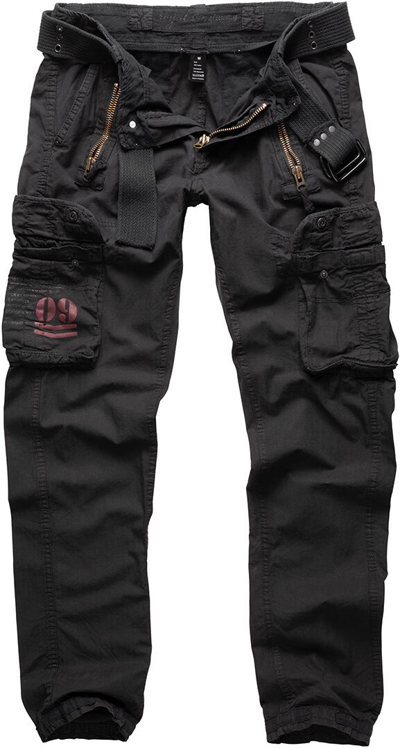 Surplus Royal Traveler Slimmy Pantalones - Negro (2XL)