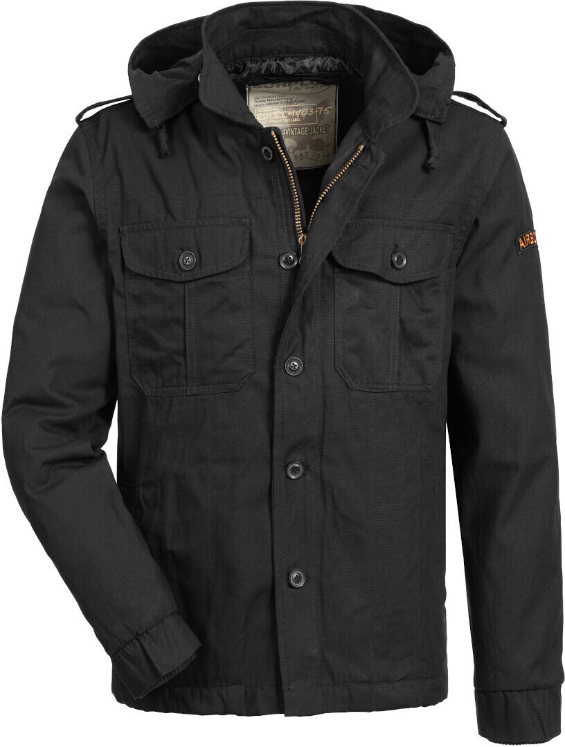 Surplus Airborne Chaqueta - Negro (S)