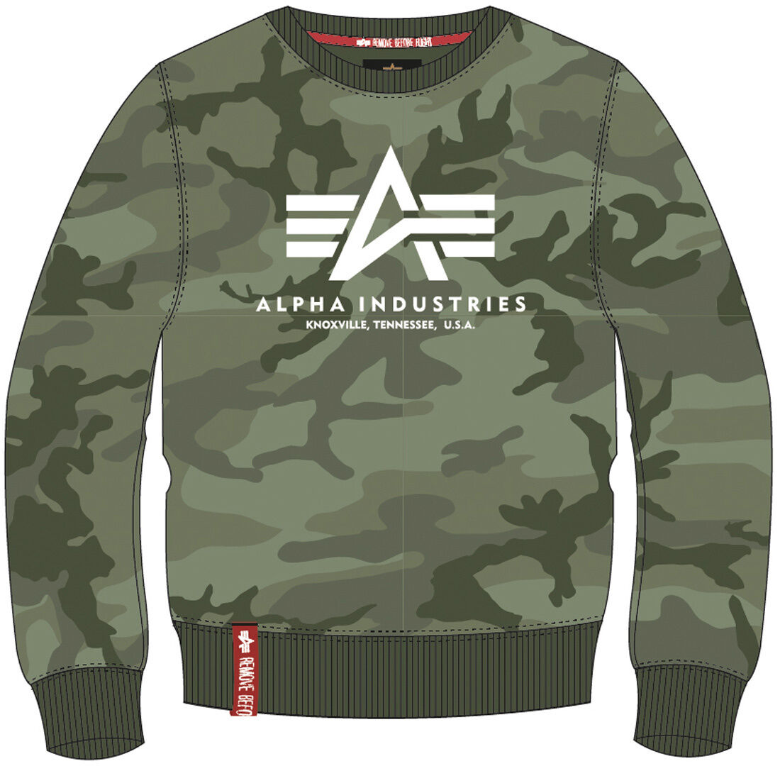 Alpha Basic Camo Sudadera - Verde