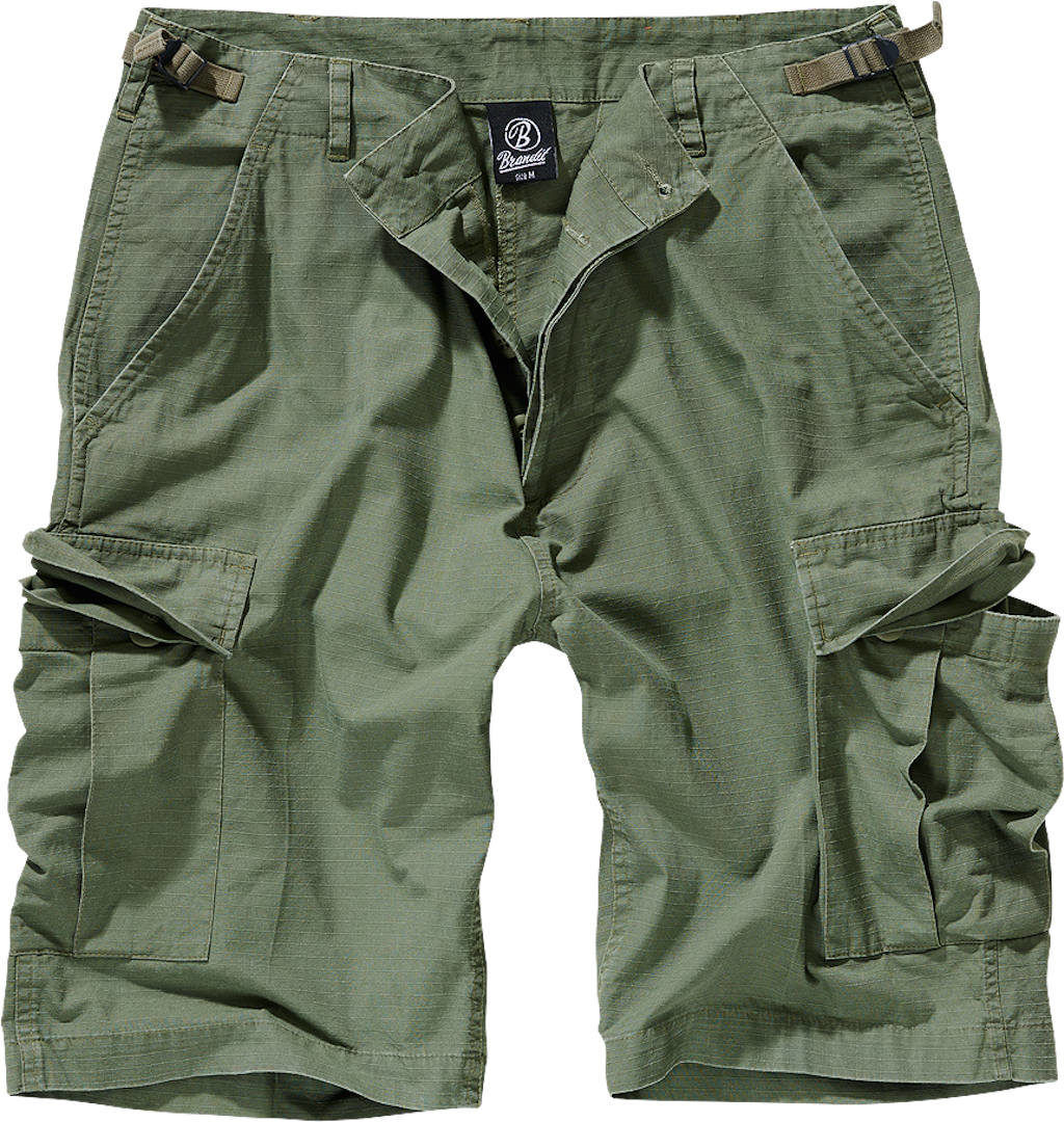 Brandit BDU Ripstop Pantalones cortos - Verde (L)