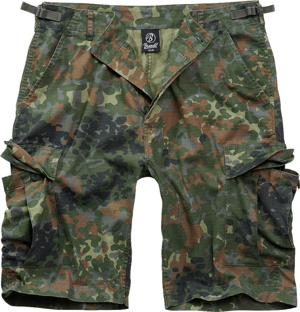 Brandit BDU Ripstop Pantalones cortos - Verde Multicolor