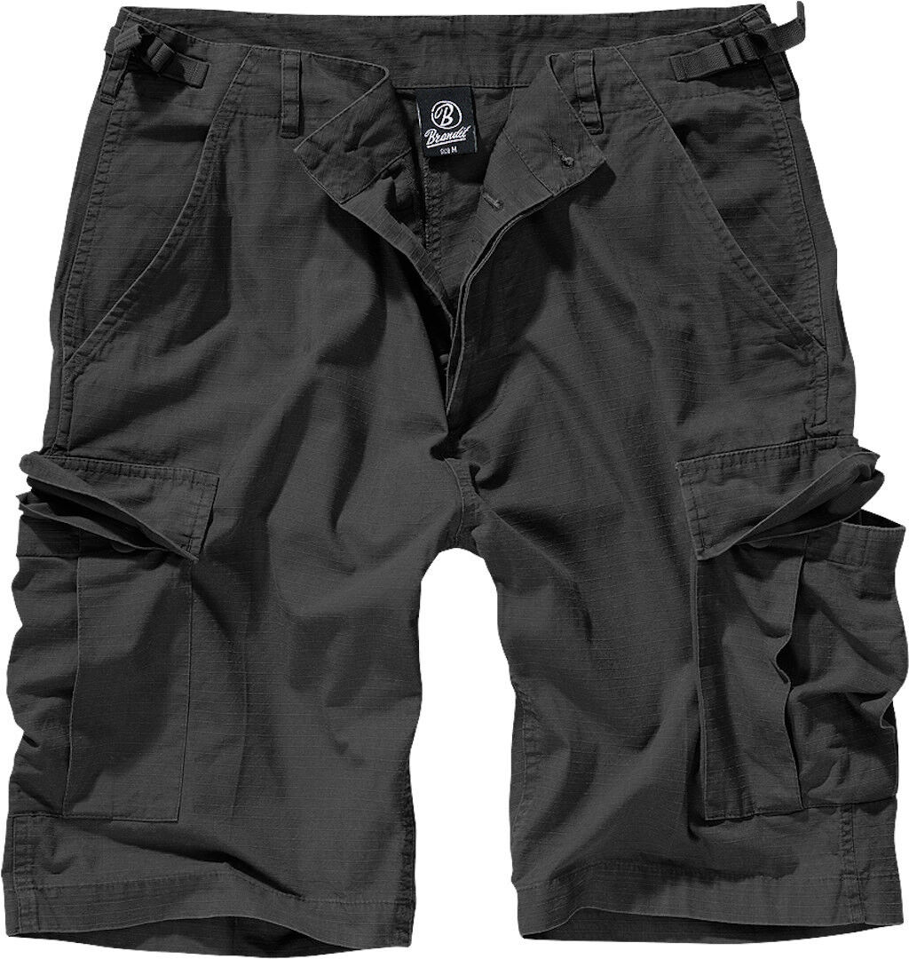 Brandit BDU Ripstop Pantalones cortos - Negro (XL)