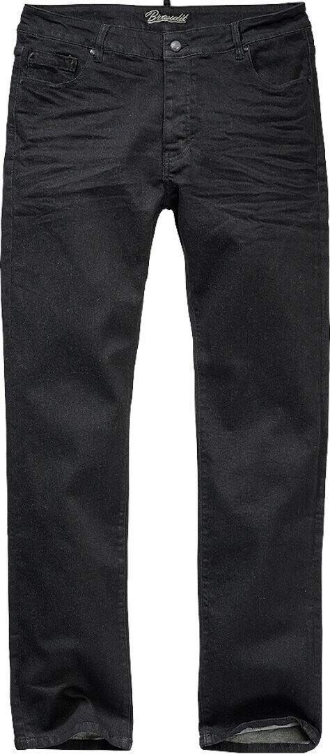 Brandit Mason Denim Unwashed Pantalones - Negro (34)