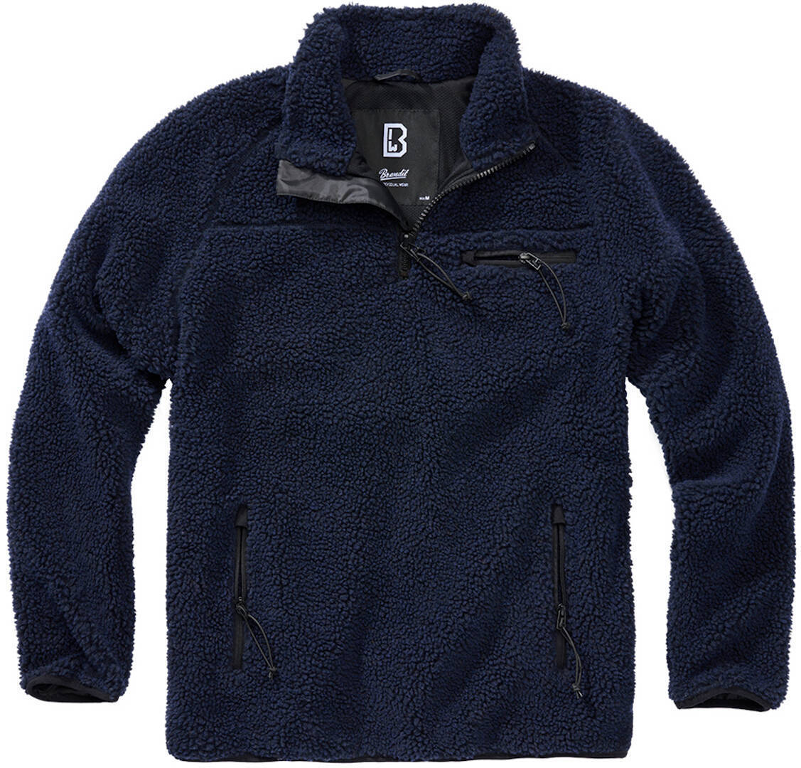 Brandit Teddyfleece Jersey - Azul (L)