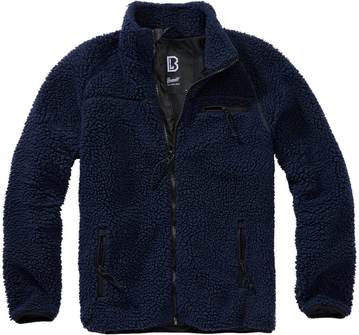 Brandit Teddyfleece Chaqueta - Azul (XL)