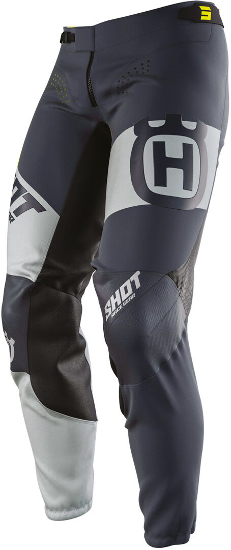 Shot Aerolite Husqvarna Limited Edition Pantalones de Motocross - Gris Azul (30)