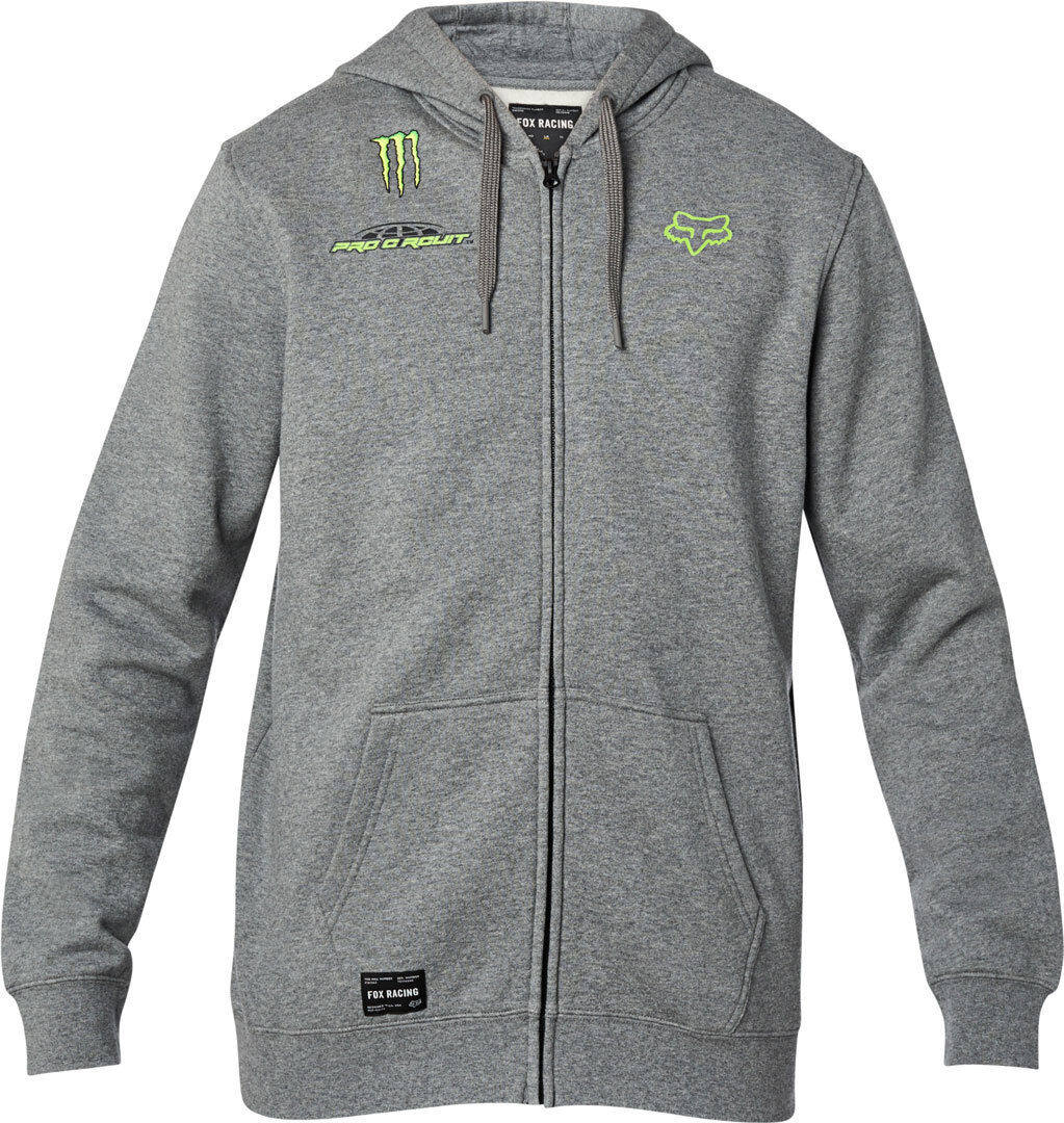 Fox Pro Circuit Zip Hoodie - Gris (2XL)