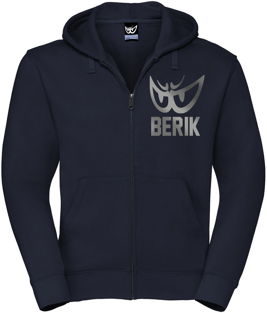 Berik Classic Z Sudadera con capucha zip - Gris Azul (M)