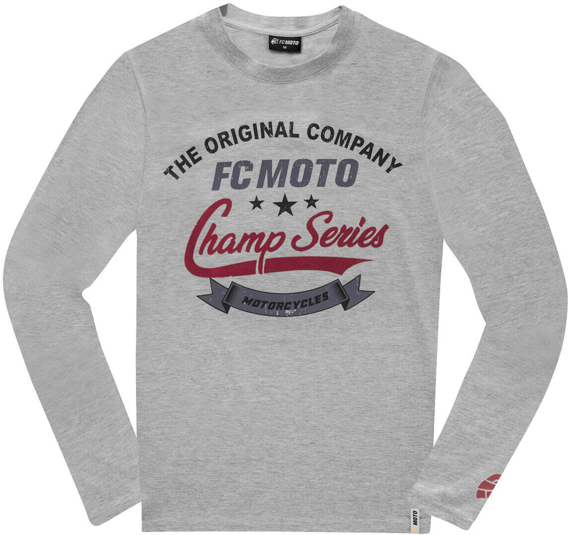 FC-Moto Champ Series Camisa Longsleeve - Gris (M)